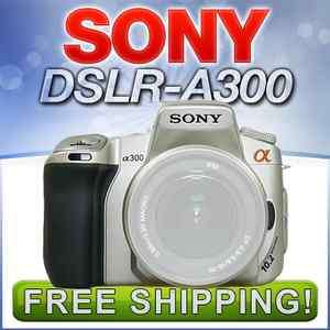 Sony Alpha DSLR A300 10.2MP SLR Digtial Camera   NEW  