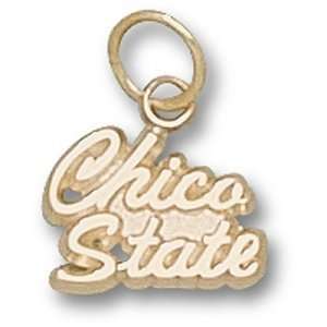   Cal State University Script Chico State 5/16 Pendant (14kt) Sports