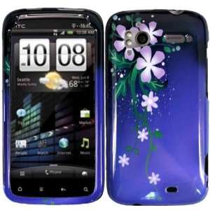  Tmobile HTC Sensation 4g Accessory   Light Purple Flower 