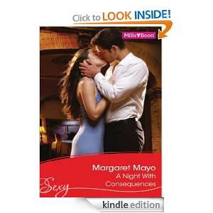 Mills & Boon  A Night With Consequences Margaret Mayo  