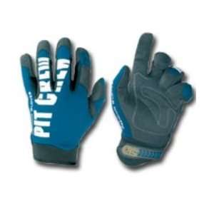  Pit Crew Mechanic Glove, Navy   Large