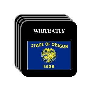  US State Flag   WHITE CITY, Oregon (OR) Set of 4 Mini 