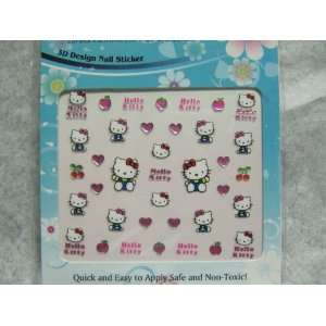  Hello Kitty 3D Design nail sticker #2 Beauty
