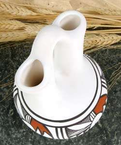 Acoma Style Wedding Vase (Native American)  