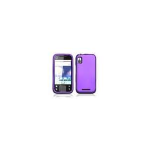  Motorola Rubberized Purple Snap on Cell Phone Cover 