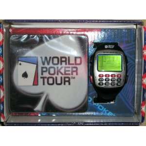  Texas Hold Em Game Watch with Official WPT Coaster Electronics