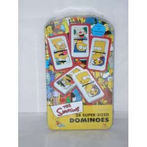  The Simpsons 28 Super Sized Dominoes Toys & Games