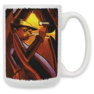  Midnight Solo 15 Oz. Ceramic Coffee Mug