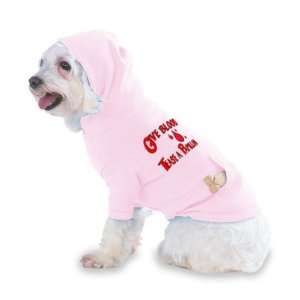 Blood Tease a Papillon Hooded (Hoody) T Shirt with pocket for your Dog 