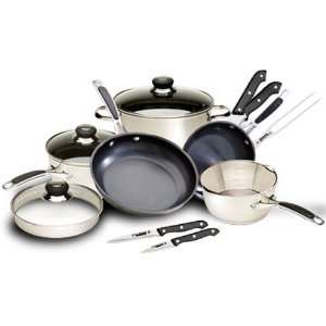  Ronco Showtime 13 Piece Stainless Steel Cookware Set 