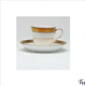  Noritake Crestwood Gold After Dinner Cup and Saucer 