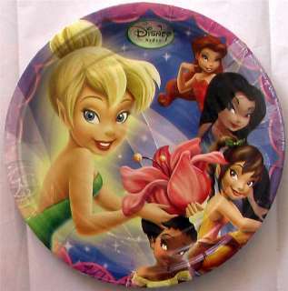 Disney HADAS FAIRIES 16 party plates Tinker Bell Tink  