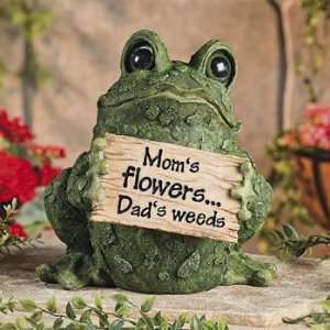 Moms FlowersDads Weeds Garden Frog   Party Decorations 
