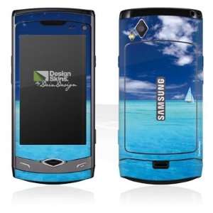  Design Skins for Samsung S8500 Wave   Blue Sailing Design 