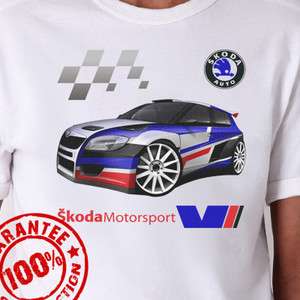 Skoda Fabia S2000 Rally T Shirt IRC WRC Motorsport #581  
