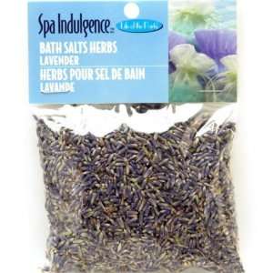 Spa Indulgence Herb Lavendar Flower Bath Salts
