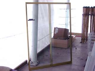 Large Retail Store Glass Display Case Sliding Doors  