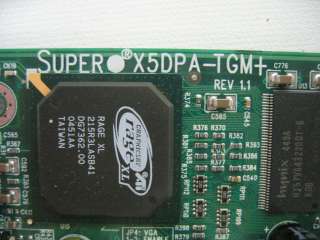 Super Micro X5DPA TGM+ Dual Xeon Motherboard  
