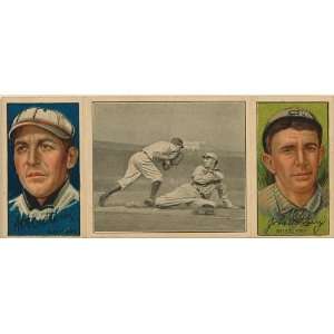  A. A. Mattern/John Kling, Boston Rustlers,baseball 1912 