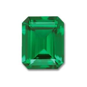   Emerald Cut Gem Quality Chatham Created Cultured Emerald 2.70 3.30 Ct