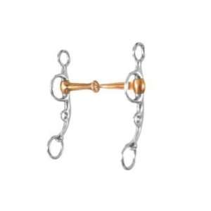    SS Copper Mouth Snaffle Argentine Western Bit