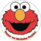 elmo 5 edible cake icing image topper frosting birthday party