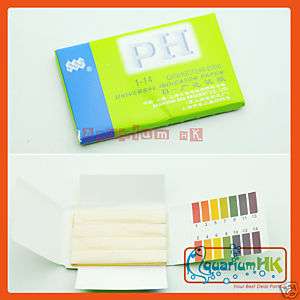 pH Test Paper Full Range (1 14) 80 Strips Tester  