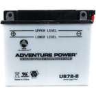 Universal Power UB7B B Conventional 12 Volt Battery