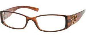 FENDI F 729R 216 CYRSTAL BROWN EYEGLASSES 51MM  