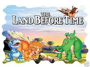 Land before time dinosaur T shirt Iron on transfer  