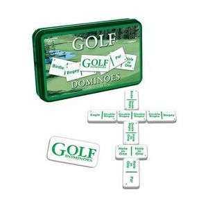  Golf Double Six Dominoes (TIN)