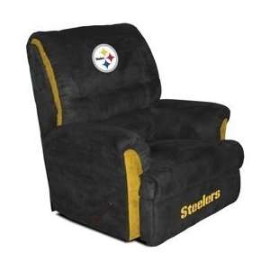   Steelers Big Daddy Series Team Logo Embroidered Recliner Lounge Chair