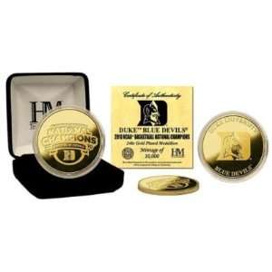  2010 NCAA Basketball Champions 24KT Gold Coin 
