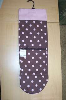Ame and Lulu Yoga Bag Mat Carrier Chocolate Polka Dots  