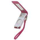 Fashionation iPod Video Leather Flip Case in Pink/White