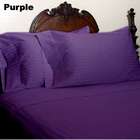 SCA LA 600 Thread Count Egyptian Cotton Stripe Purple 25 Super Deep 