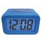 Blue Lcd Alarm Clock  