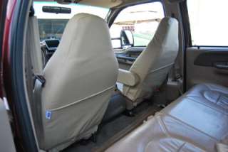 FORD F 250 350 450 1997 04 S.LEATHER CUSTOM SEAT COVER  
