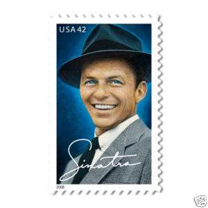 picture Frank Sinatra 42 cent u.s. postage stamps New  