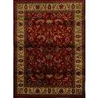Home Dynamix Royalty Fancy Scroll Area Rug 4x6 (Red)