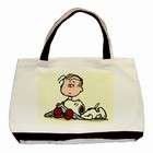 Carsons Collectibles Classic Tote Bag (2 Sided) of Art Deco Snoopy 