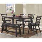 Coaster Seattle Rectangular Dining Table in Rich Cappuccino Finish by 