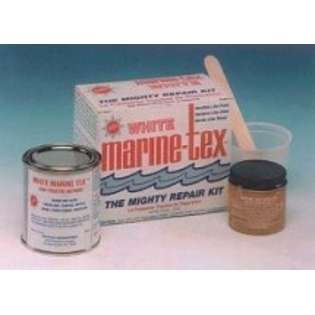   Marine Tex Mighty Repair Kit (White/White, 14 Ounce) 