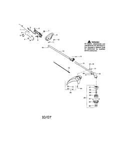 CRAFTSMAN Weedwacker® Muffler/carburetor/crankc  Parts  Model 