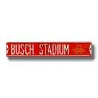 Authentic Street Signs St. Louis Cardinals Busch Stadium All Star Red 
