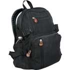 Rothco Black Vintage Military Mini Compact Backpack