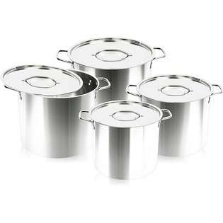   stewart everyday 8 piece stainless steel cookware set cookware sets
