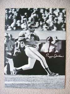 1974 All Pro Graphics Poster Reggie Jackson Oakland As  