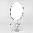 Women Lady Make up Cosmetic Dual Side Normal + Magnifying Oval Mini 