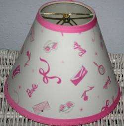 BARBIE Lamp Shade Girls Pink mw Pottery Barn Kids Doll  